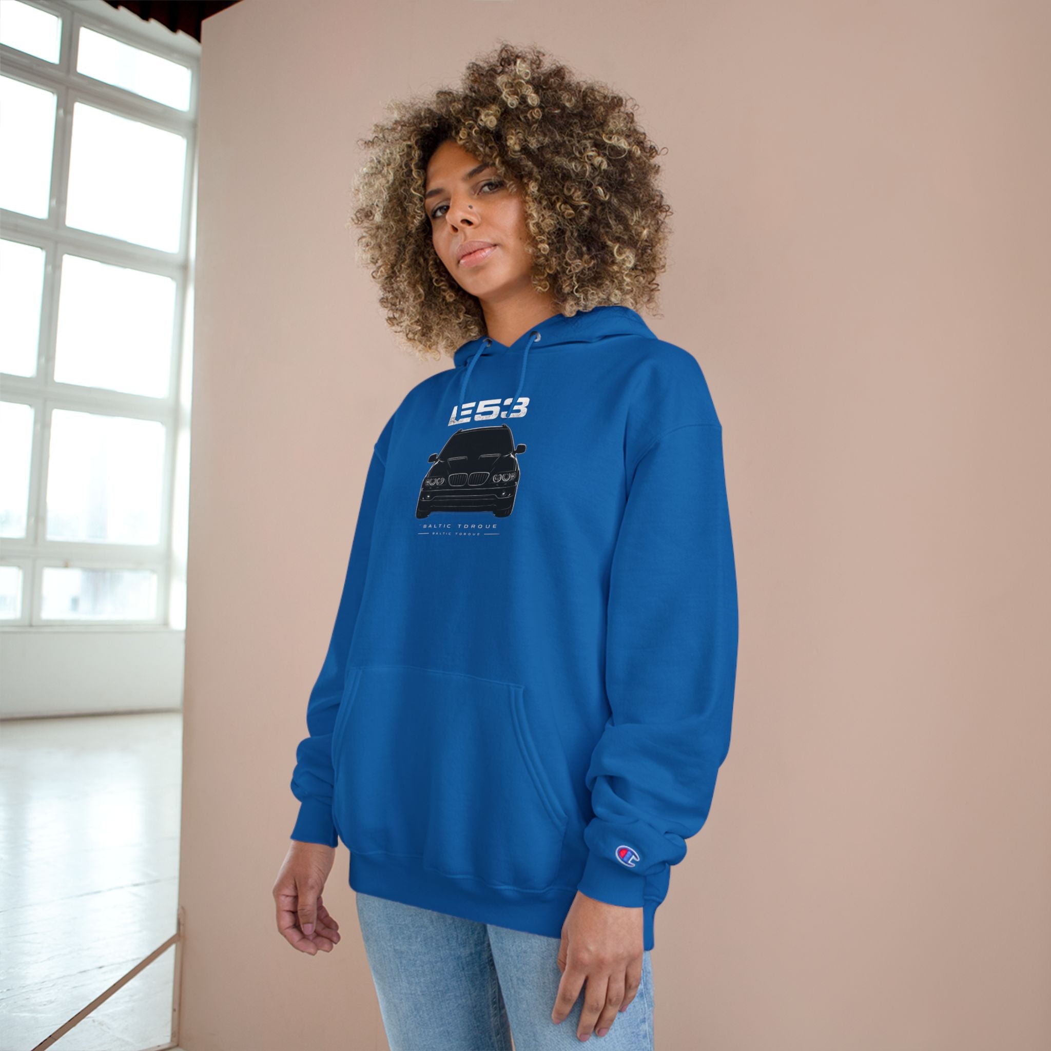 E53 Hoodie  Car Graphic Pullover
