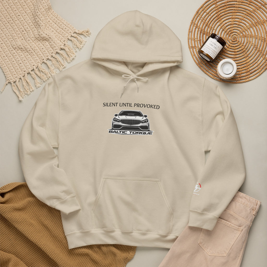 Car Hoodie — "Silent Until Provoked" Baltic Tuning Pullover