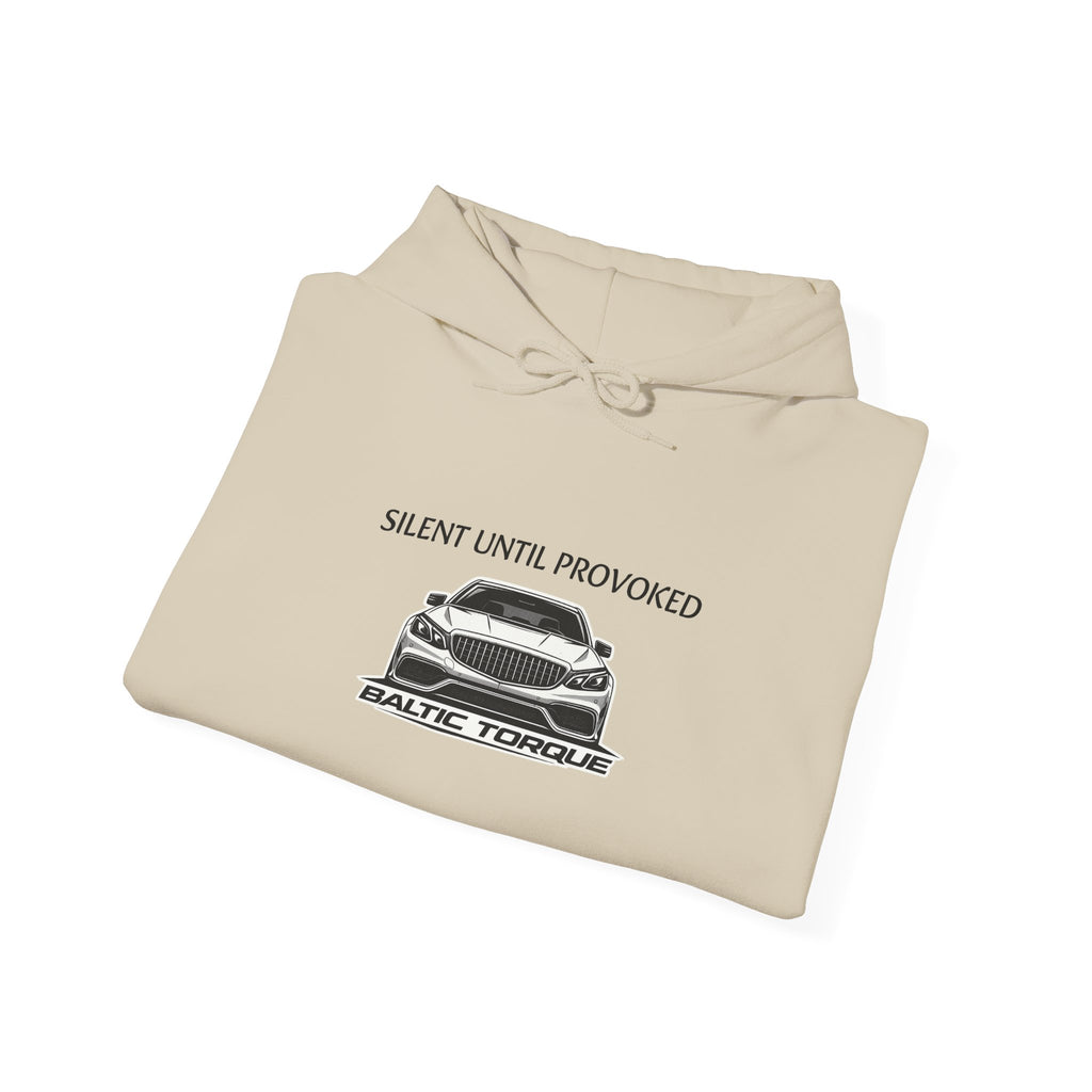 Car Hoodie — "Silent Until Provoked" Baltic Tuning Pullover
