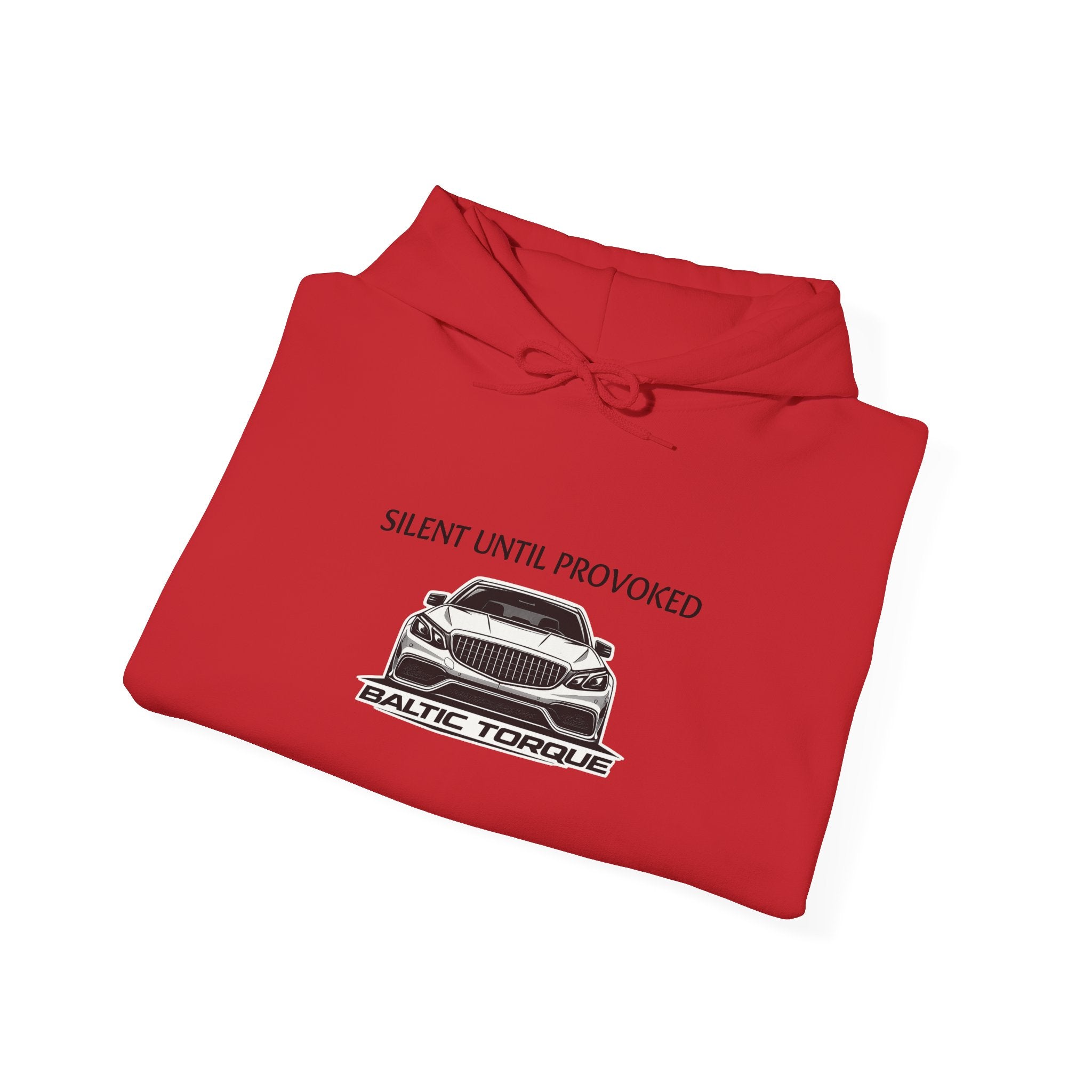 Car Hoodie — "Silent Until Provoked" Baltic Tuning Pullover