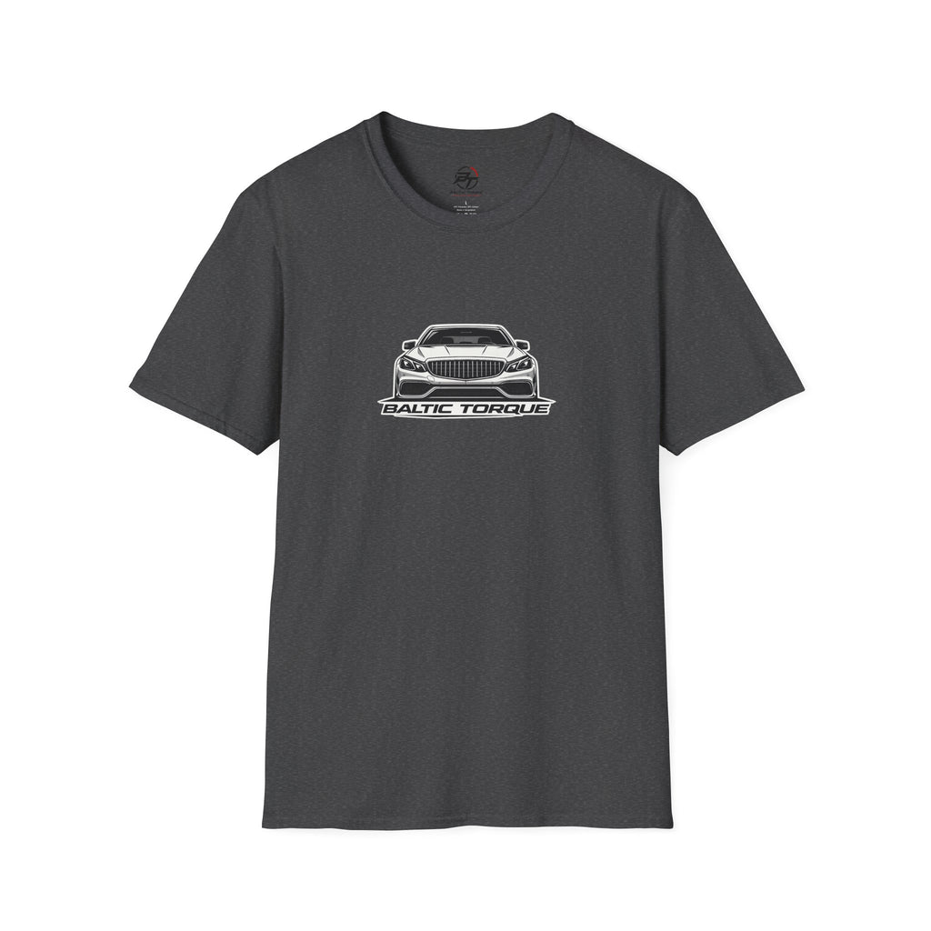 Baltic Torque Car Tee — Front-View Sports Sedan Graphic T-Shirt