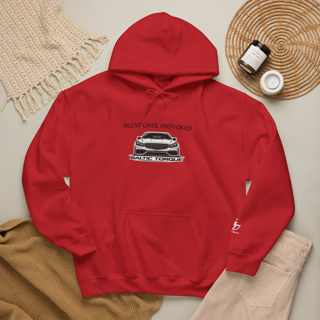 Car Hoodie — "Silent Until Provoked" Baltic Tuning Pullover