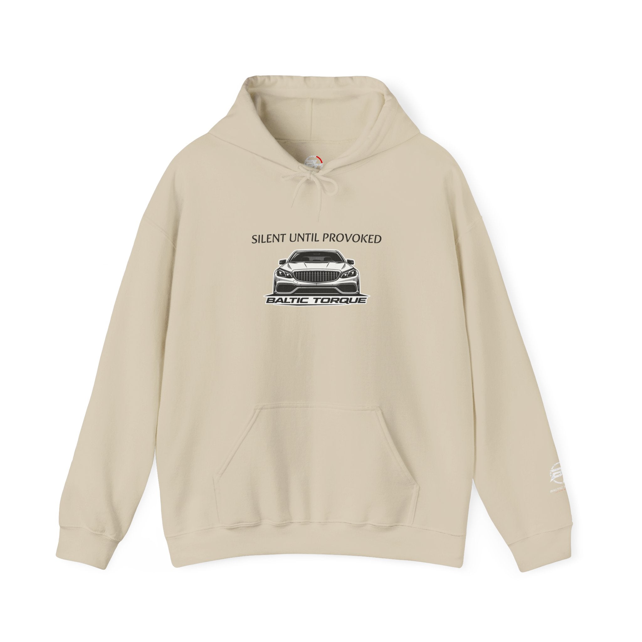 Car Hoodie — "Silent Until Provoked" Baltic Tuning Pullover