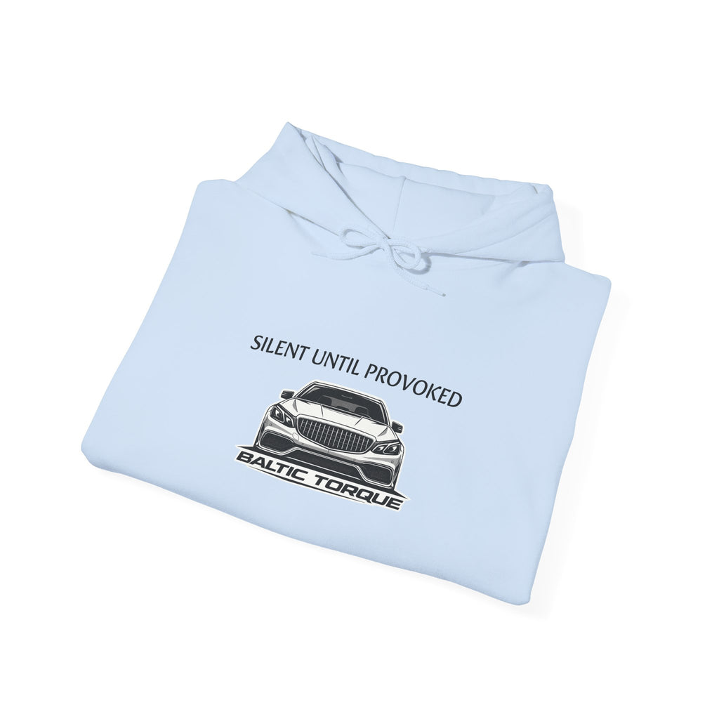 Car Hoodie — "Silent Until Provoked" Baltic Tuning Pullover