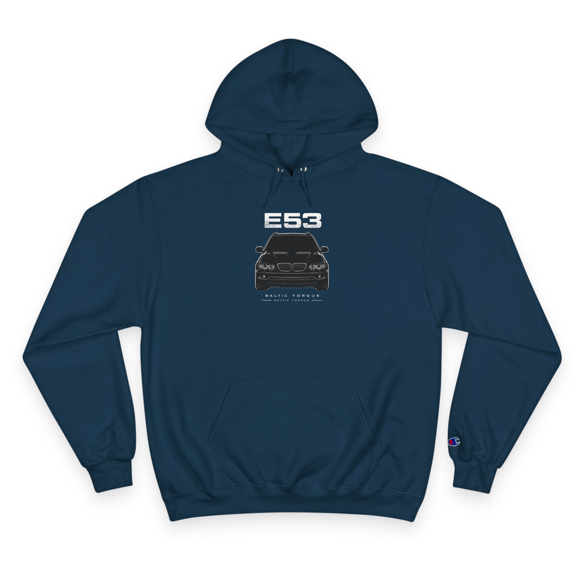 E53 Hoodie  Car Graphic Pullover