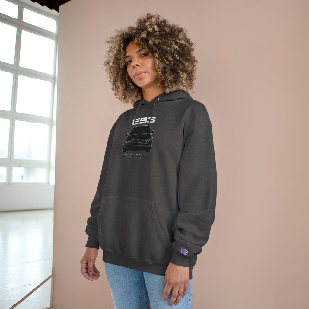 E53 Hoodie  Car Graphic Pullover