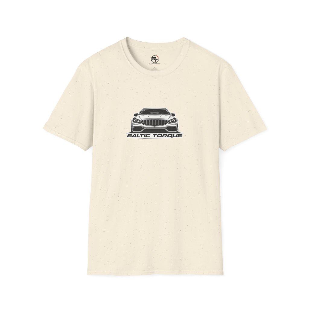 Baltic Torque Car Tee — Front-View Sports Sedan Graphic T-Shirt