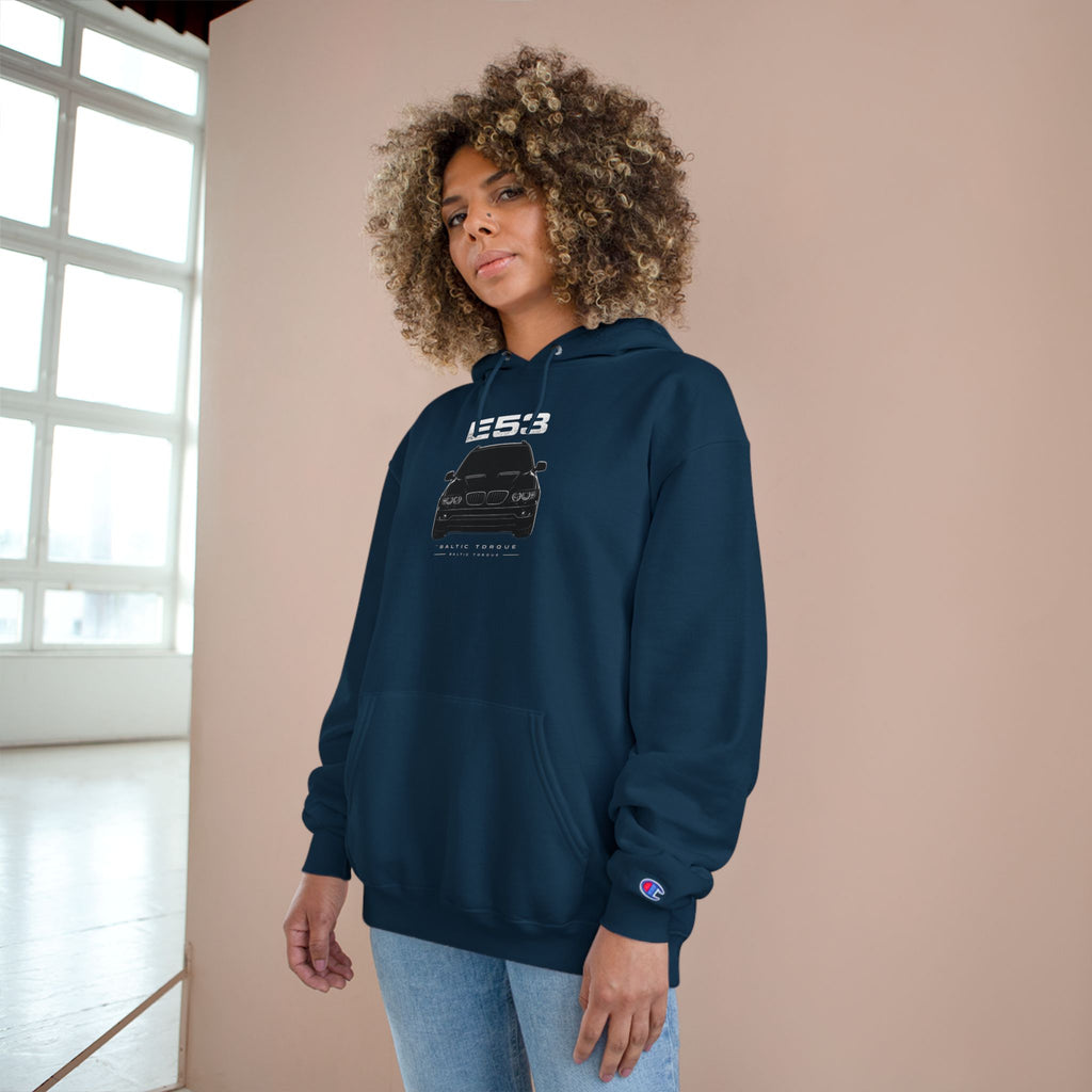 E53 Hoodie  Car Graphic Pullover
