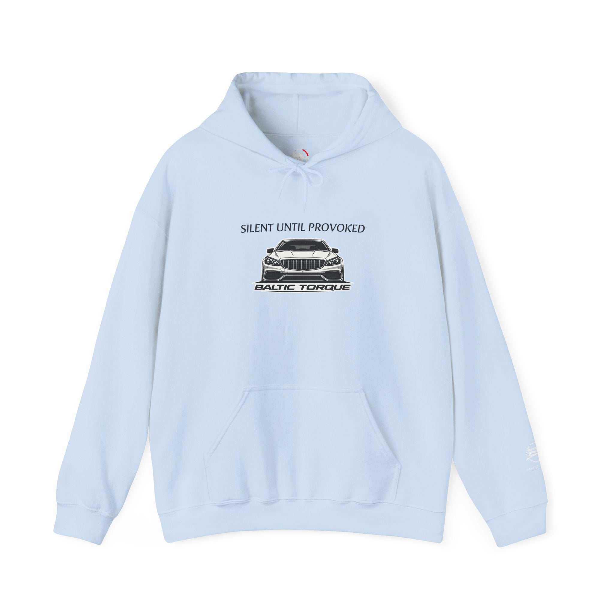 Car Hoodie — "Silent Until Provoked" Baltic Tuning Pullover