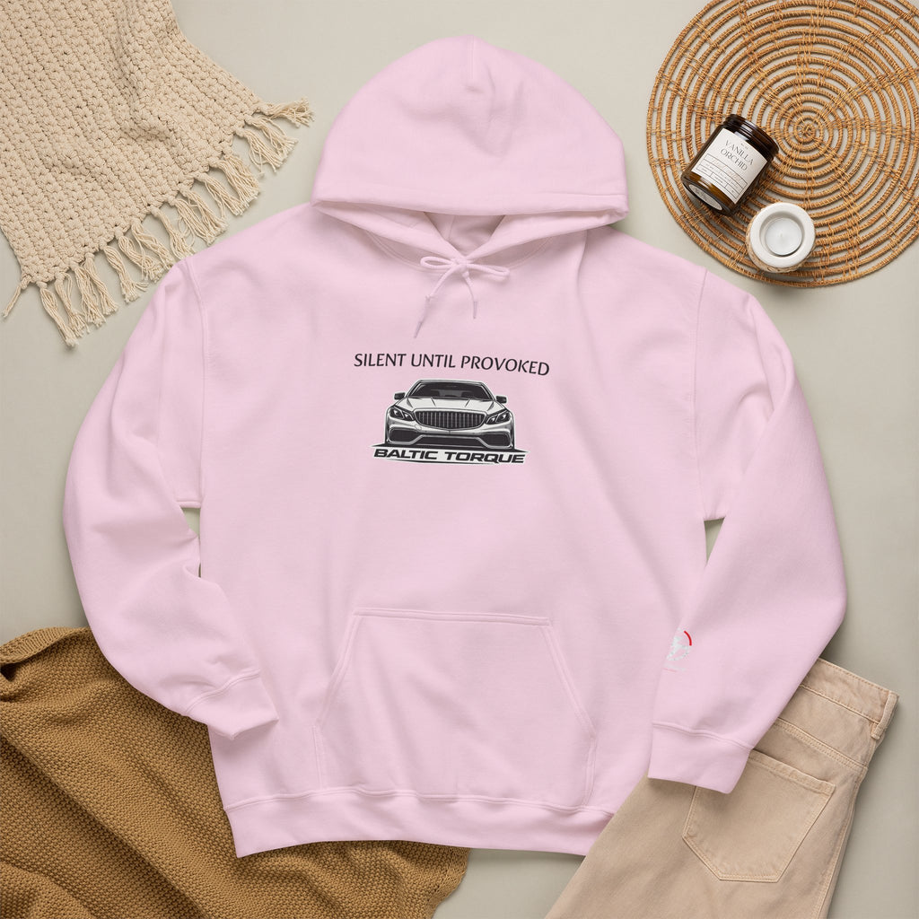 Car Hoodie — "Silent Until Provoked" Baltic Tuning Pullover