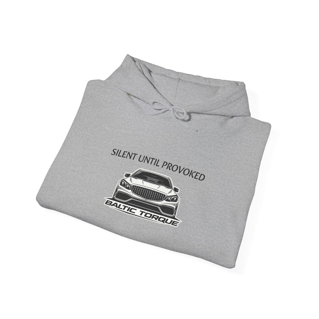 Car Hoodie — "Silent Until Provoked" Baltic Tuning Pullover
