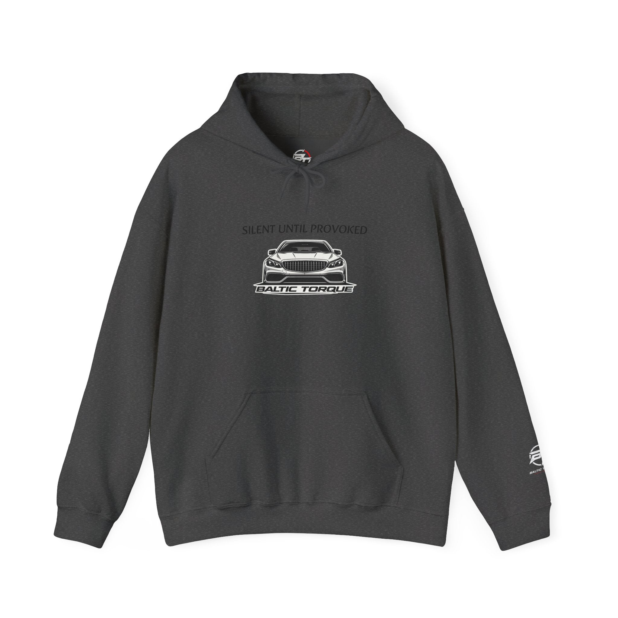 Car Hoodie — "Silent Until Provoked" Baltic Tuning Pullover