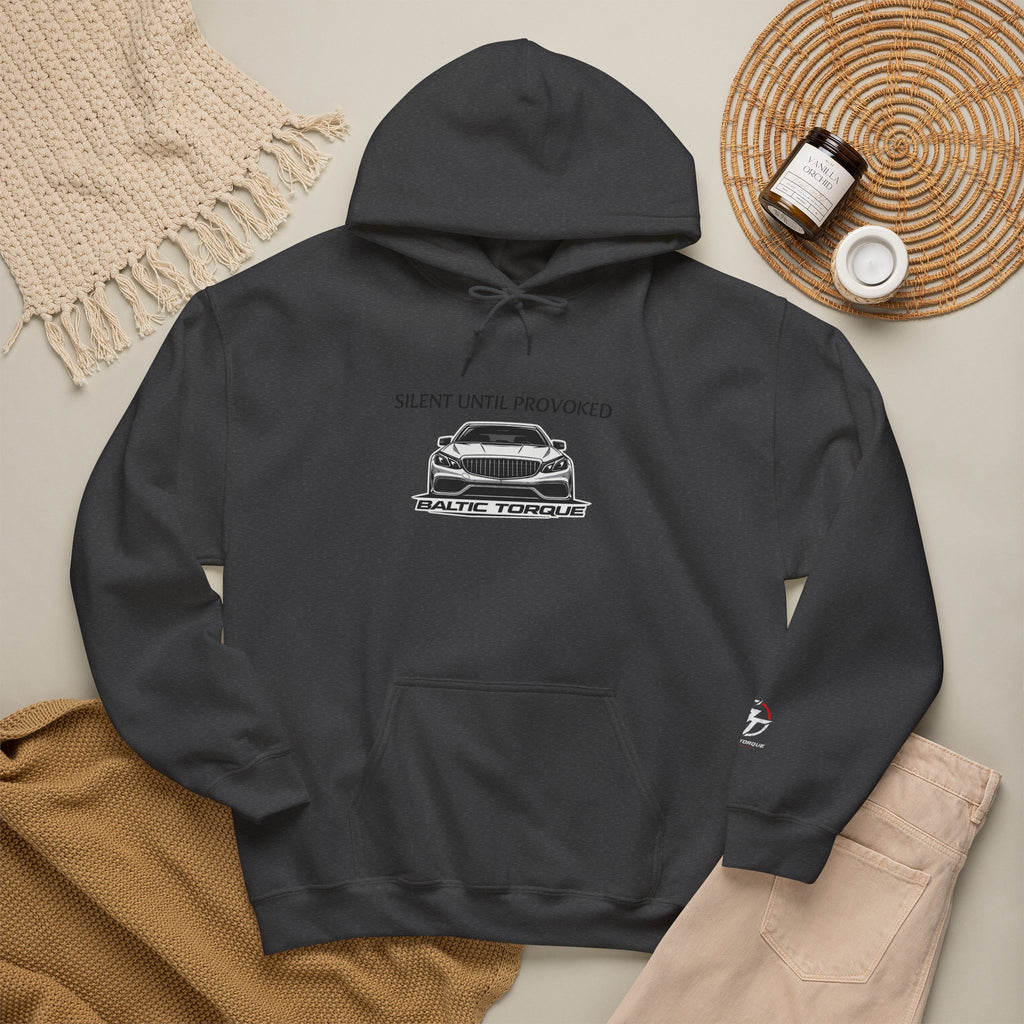 Car Hoodie — "Silent Until Provoked" Baltic Tuning Pullover