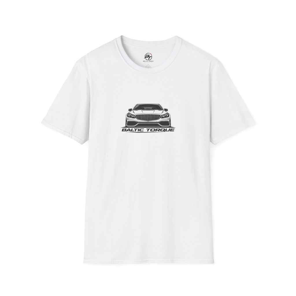 Baltic Torque Car Tee — Front-View Sports Sedan Graphic T-Shirt