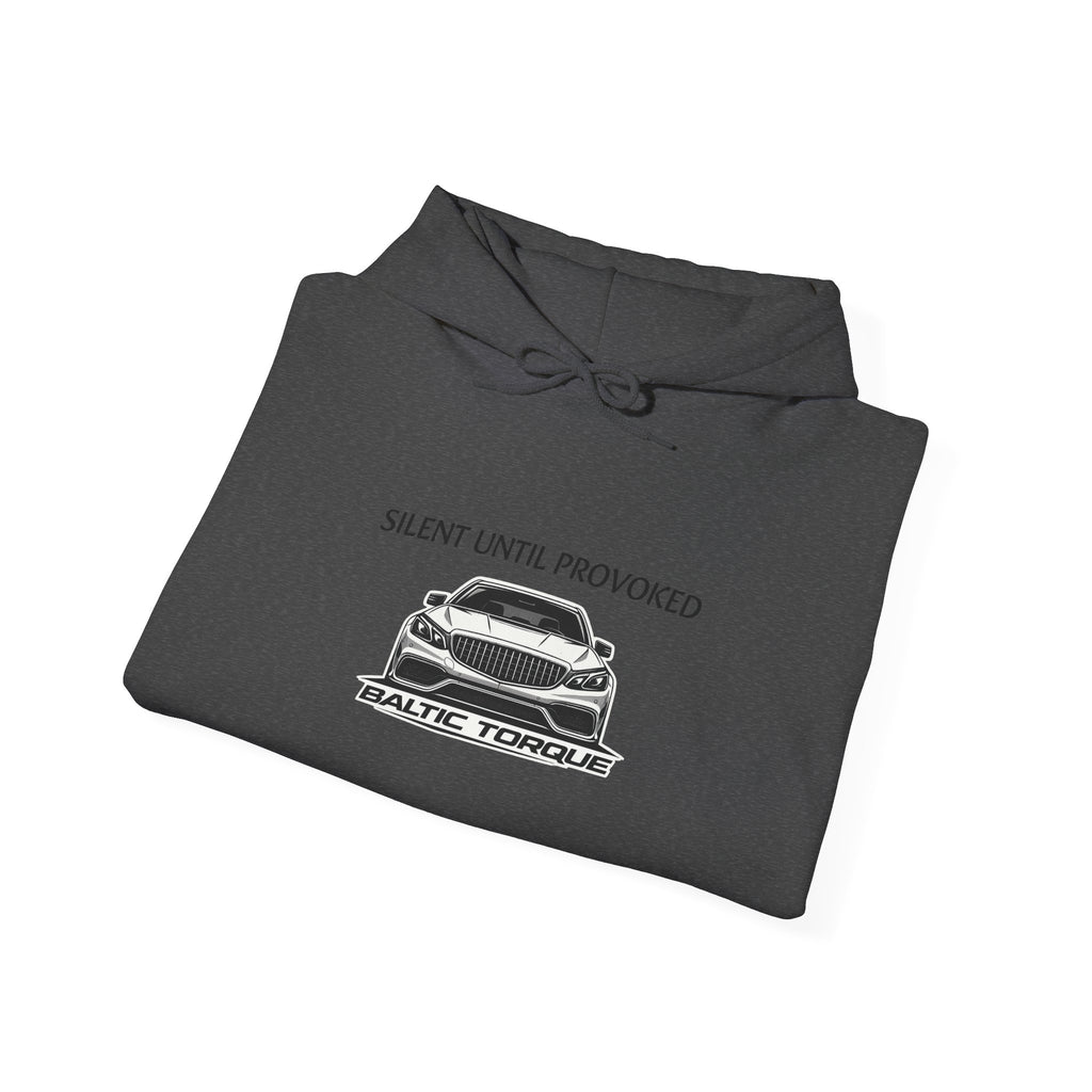 Car Hoodie — "Silent Until Provoked" Baltic Tuning Pullover