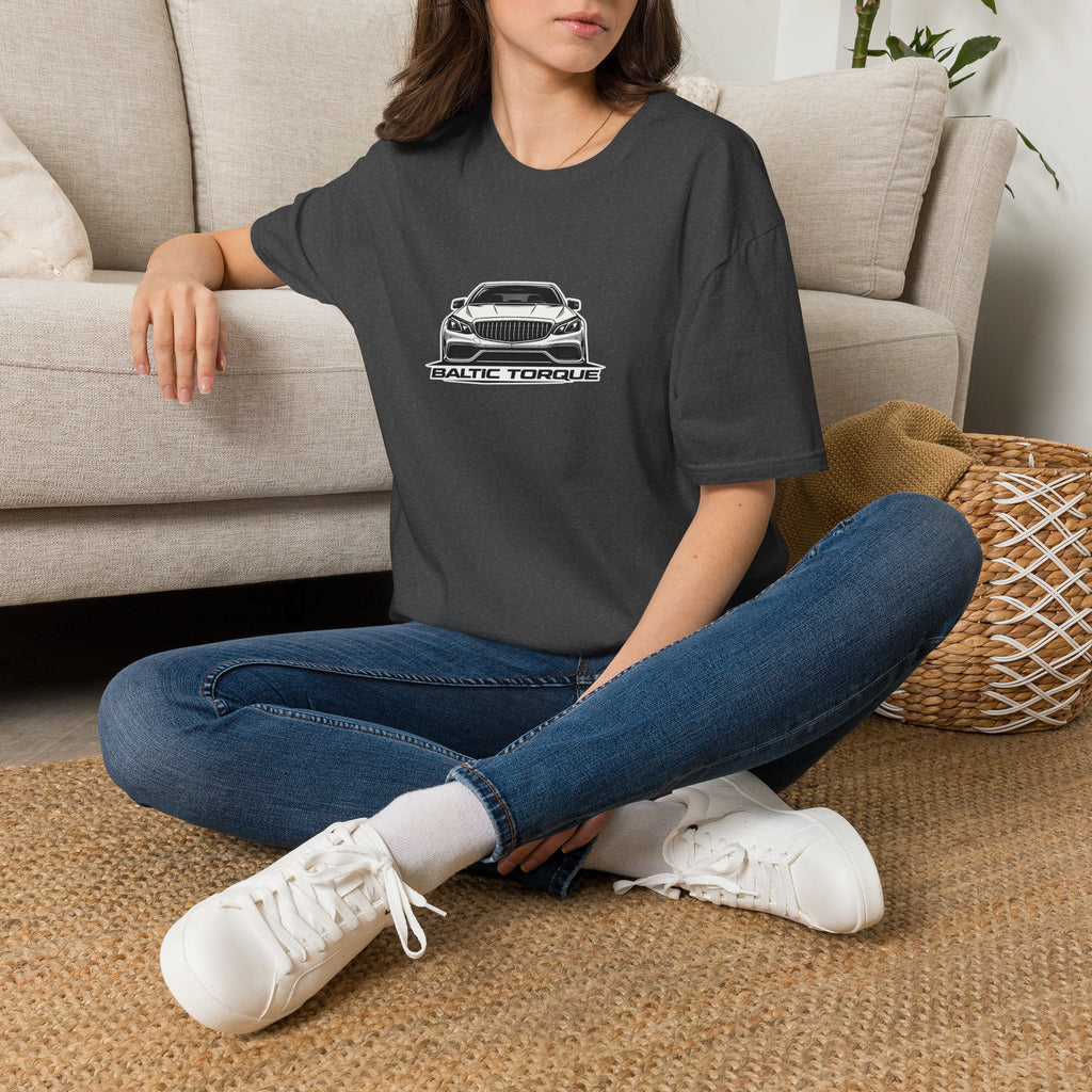 Baltic Torque Car Tee — Front-View Sports Sedan Graphic T-Shirt