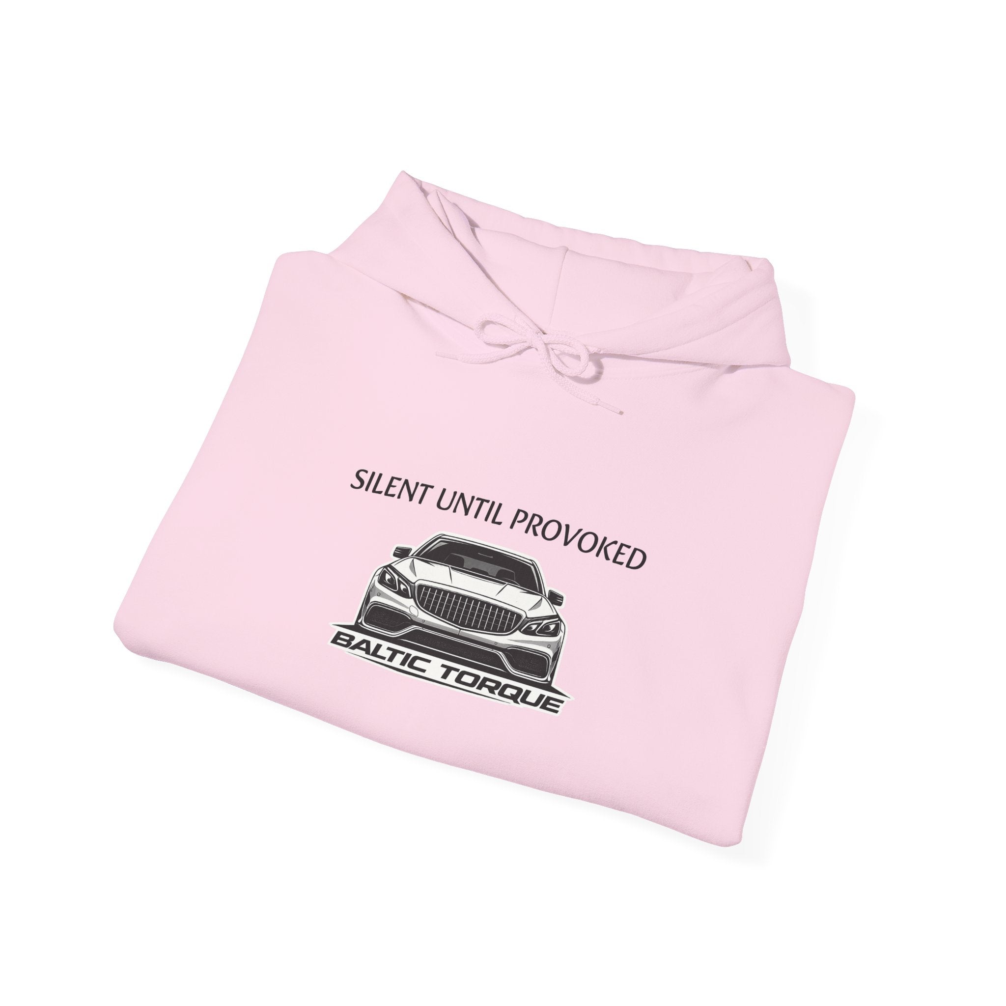 Car Hoodie — "Silent Until Provoked" Baltic Tuning Pullover