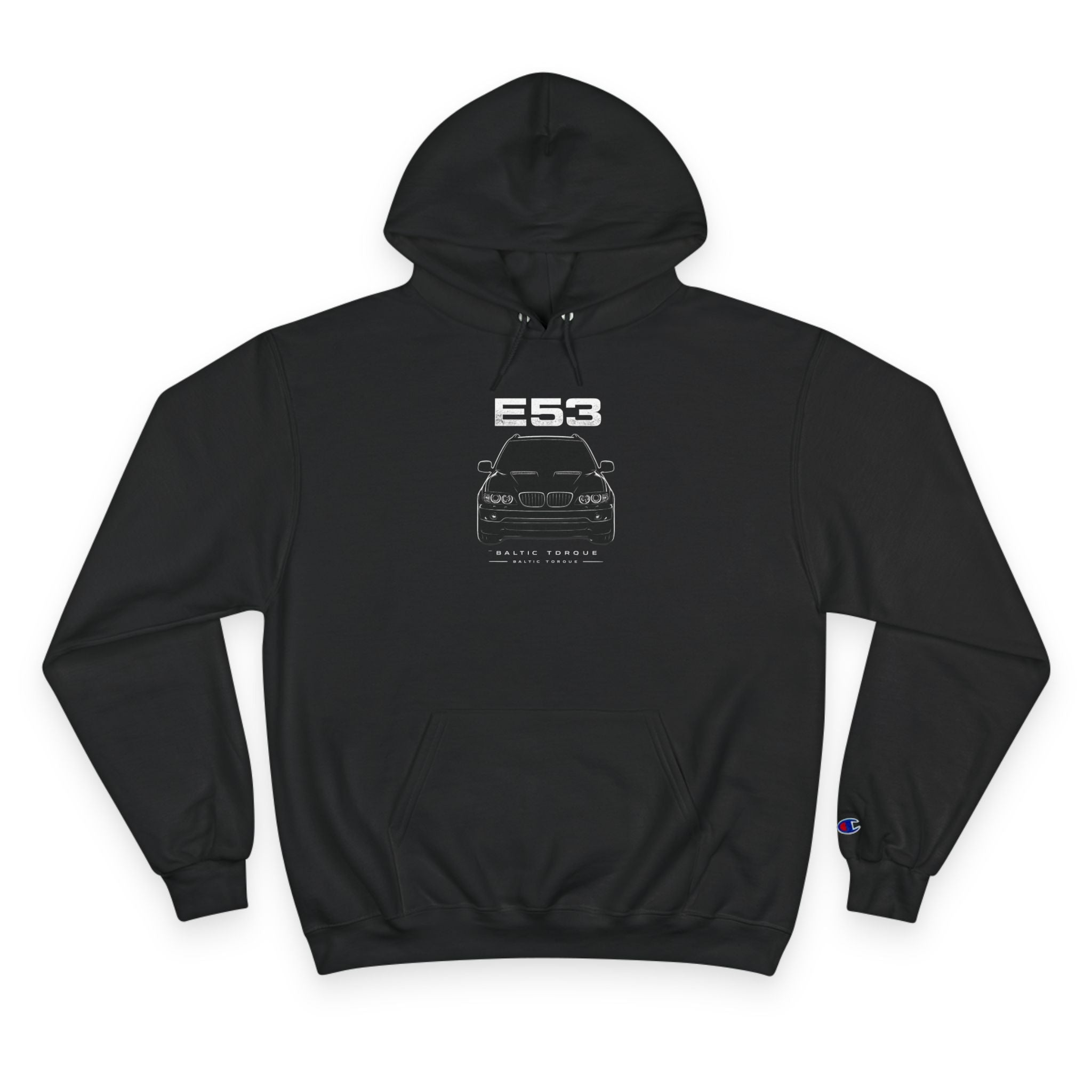 E53 Hoodie  Car Graphic Pullover