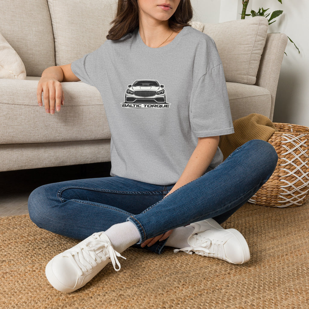 Baltic Torque Car Tee — Front-View Sports Sedan Graphic T-Shirt